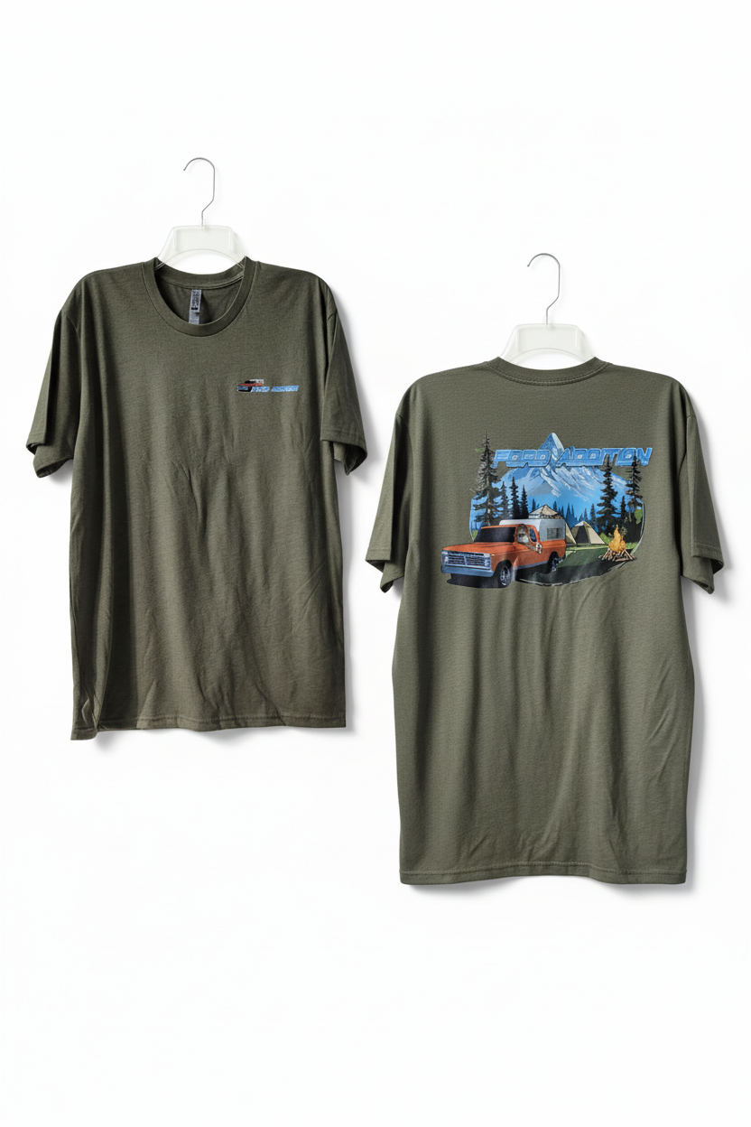 Military Green Ford Addition T-Shirt
